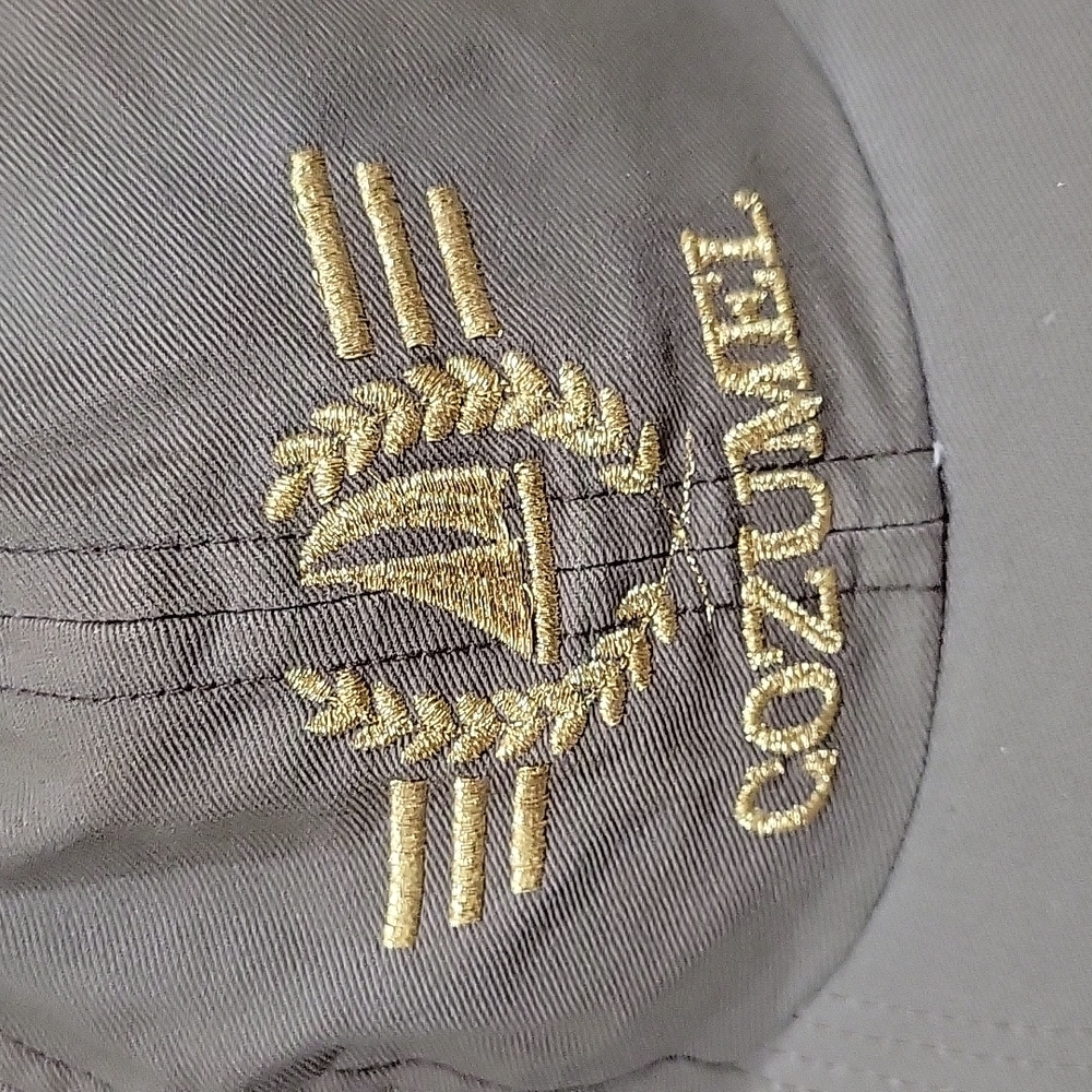 Vintage Cozumel Embroidered Souvenir Hat Gem